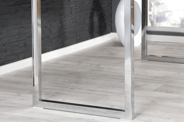 Bureau de 140 cm design coloris blanc laqué