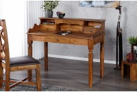 Bureau design de 115cm en bois massif naturel