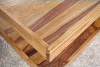 Table Basse Carrée 80x80 cm en Bois Massif