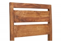 Ensemble de 2 chaises en bois massif pour salle à manger