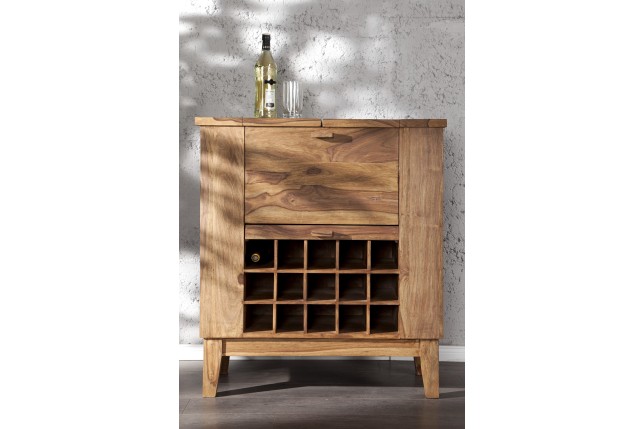 Buffet en bois massif design vintage