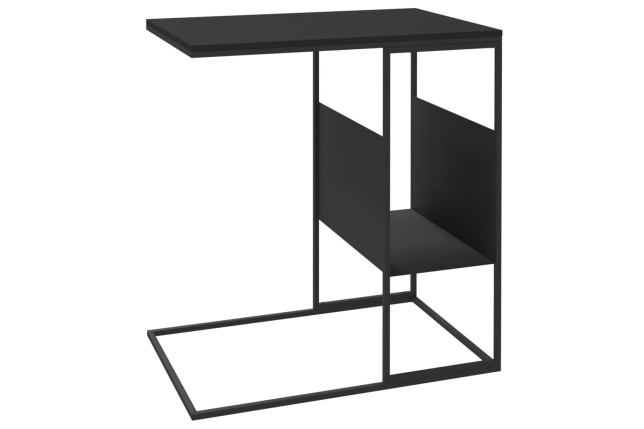 Table d'appoint Noir 55x36x59,5 cm 