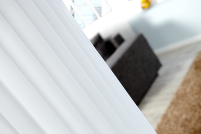 Lampadaire moderne 200 cm en tissu plissé blanc