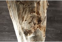 Lampadaire en bois flotté coloris beige
