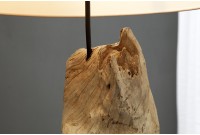 Lampadaire en bois flotté coloris beige