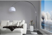 Lampadaire extensible 175-205cm coloris blanc