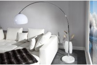 Lampadaire extensible 175-205cm coloris blanc