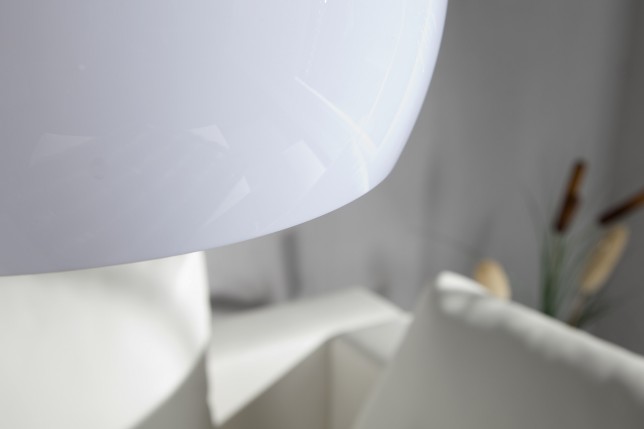 Lampadaire extensible 175-205cm coloris blanc
