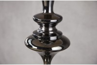 Lampadaire Design Baroque Noir en Fils de Nylon - Luminaire Chic