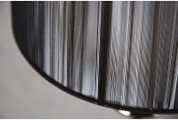 Lampadaire Design Baroque Noir en Fils de Nylon - Luminaire Chic