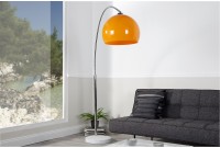 Lampadaire extensible 175-205cm coloris orange
