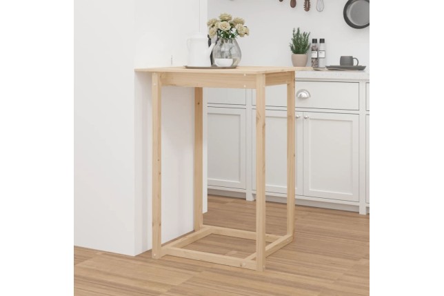 Table de bar 80x80x110 cm Bois massif de pin