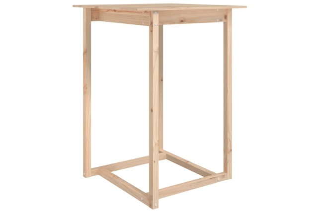 Table de bar 80x80x110 cm Bois massif de pin