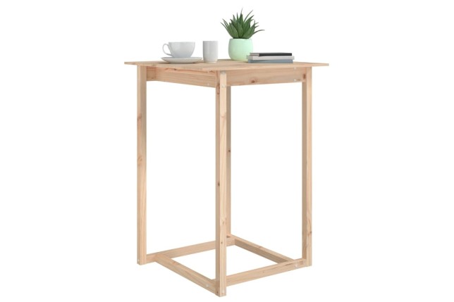 Table de bar 80x80x110 cm Bois massif de pin