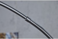 Lampadaire extensible de 175 à 205cm  argenté
