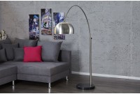 Lampadaire extensible de 170 à 210cm  argenté