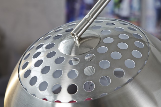 Lampadaire extensible de 170 à 210cm  argenté