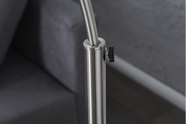 Lampadaire extensible de 170 à 210cm  argenté