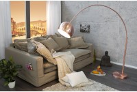 Lampadaire extensible de 170 à 210cm cuivré