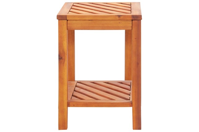 Table d'appoint Bois d'acacia massif 45 x 33 x 45 cm