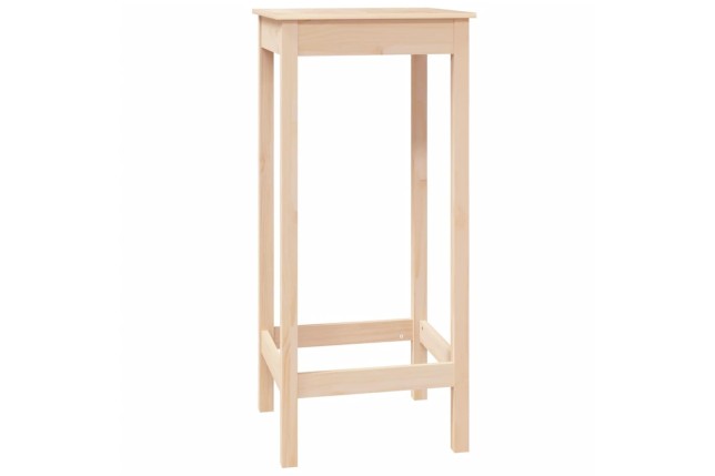 Table de bar 50x50x110 cm bois massif de pin