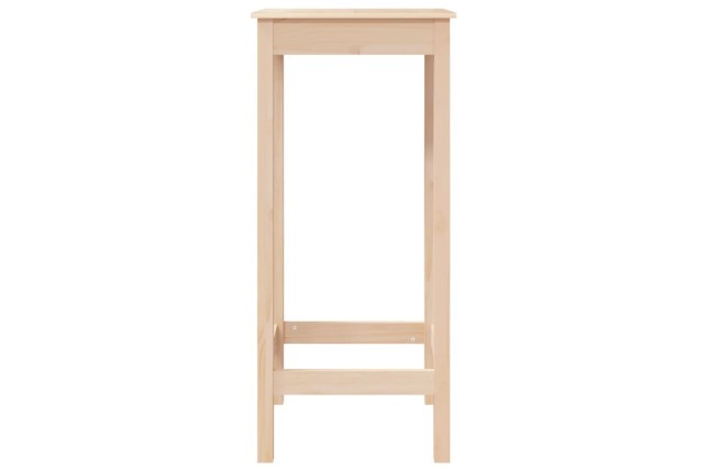 Table de bar 50x50x110 cm bois massif de pin