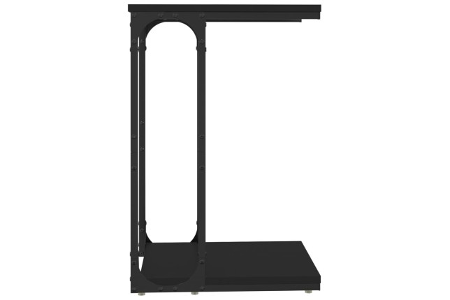 Table d'appoint Noir 40x30x60 cm 