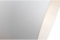 Lampadaire extensible design arc en lin blanc