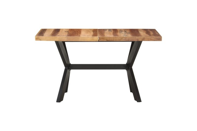 Table de salle à manger 140x70x75 cm Bois avec finition miel