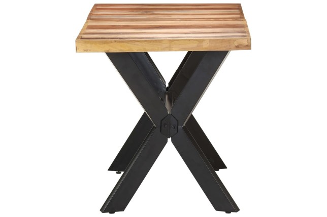 Table de salle à manger 140x70x75 cm Bois avec finition miel