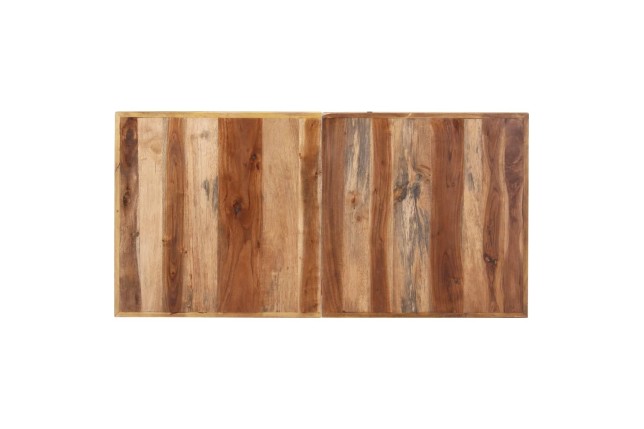 Table de salle à manger 140x70x75 cm Bois avec finition miel