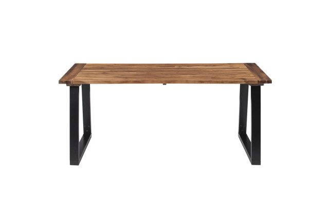 Table de salle à manger Bois d'acacia massif 180x90 cm