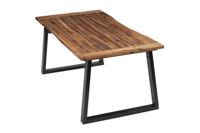 Table de salle à manger Bois d'acacia massif 180x90 cm