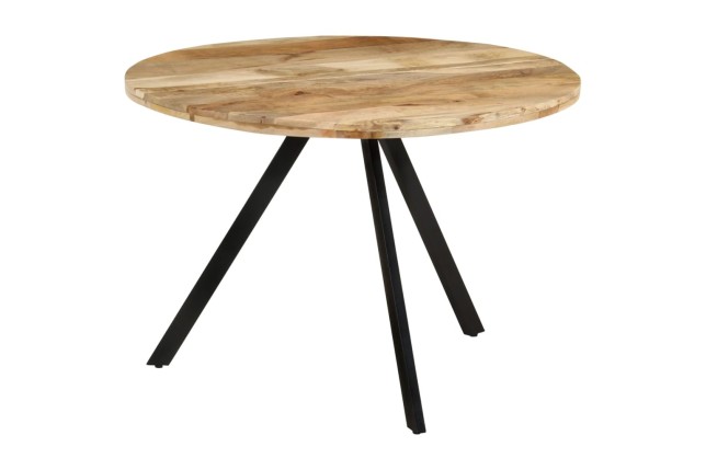 Table à dîner 110x75 cm Bois de manguier massif