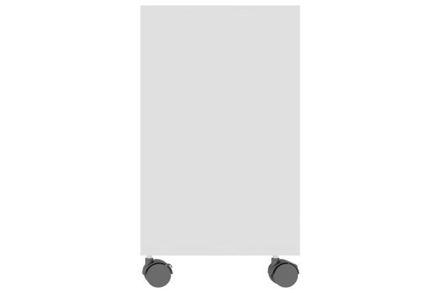 Table d'appoint Blanc 70x35x55 cm 