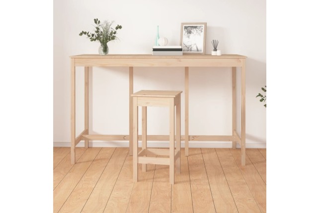 Table de bar 180x80x110 cm Bois massif de pin