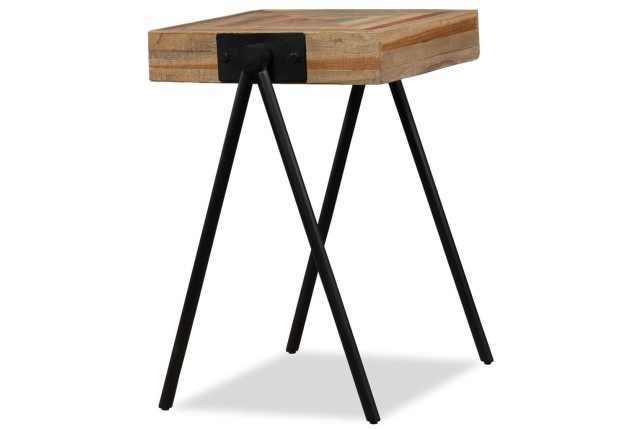 Table d'appoint Teck massif de récupération