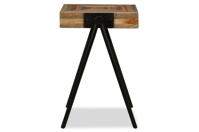Table d'appoint Teck massif de récupération