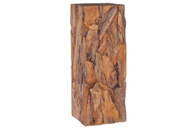 Table d'appoint 30x30x80 cm Bois de teck solide