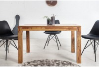 Table à manger extensible 120-200cm  en bois massif de Sheesham