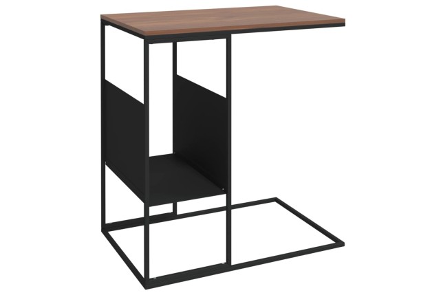 Table d'appoint Noir 55x36x59,5 cm 