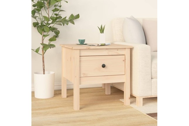 Table d'appoint 50x50x49 cm Bois massif de pin