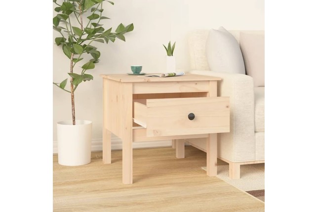 Table d'appoint 50x50x49 cm Bois massif de pin