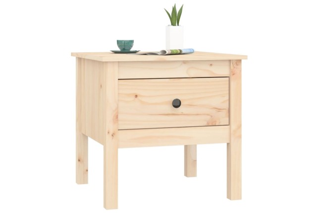 Table d'appoint 50x50x49 cm Bois massif de pin