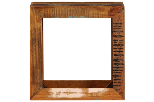 Tabouret 40x30x40 cm Bois de récupération solide