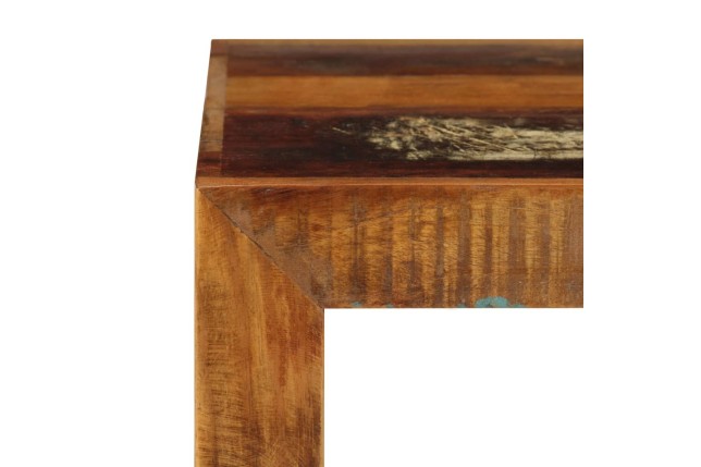 Tabouret 40x30x40 cm Bois de récupération solide