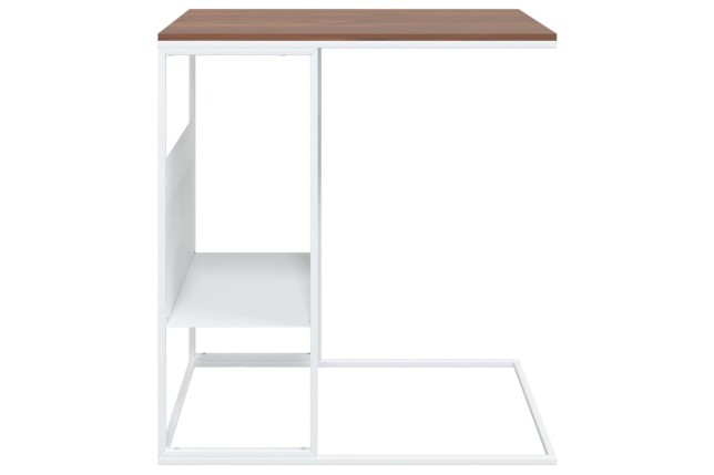 Table d'appoint Blanc 55x36x59,5 cm 