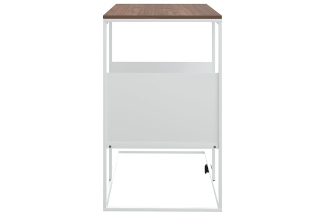 Table d'appoint Blanc 55x36x59,5 cm 