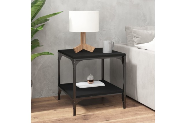 Table d'appoint Noir 40x40x40 cm 