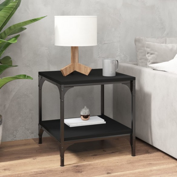 Table d'appoint Noir 40x40x40 cm 